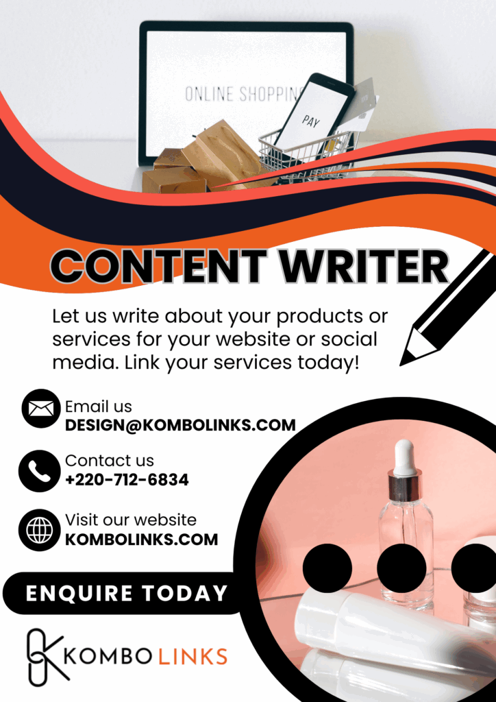 Content Writer The Gambia